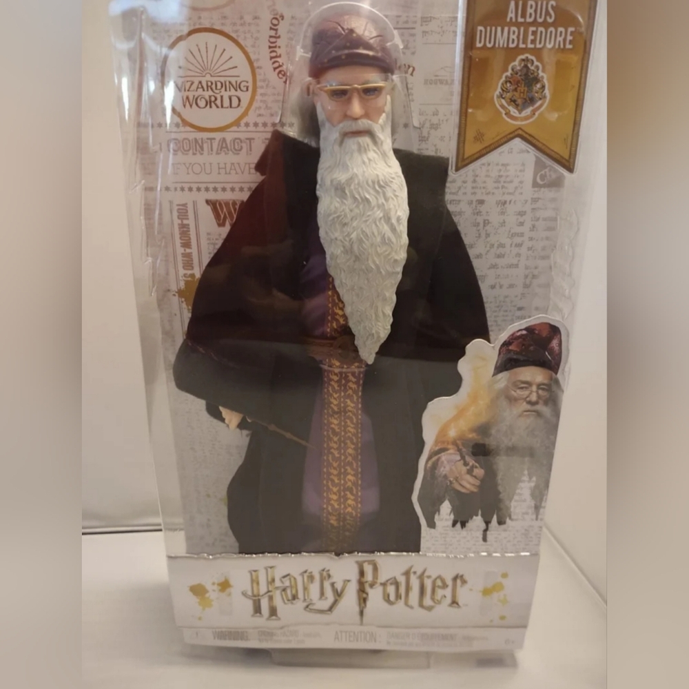 Harry Potter Albus Dumbledore 11" Doll NWT Wizarding World